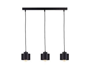 Lampa wisząca 3xE27 SIMPLY BLACK