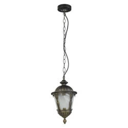 Lampa wisząca TYBR 90cm E27 IP44 | złoty 4684