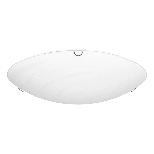 Lampa sufitowa Sydney w zestawie 1xLED 2600lm 2700K 30W Chrom Metal/Biało-Przezroczyste Szkło 4235112