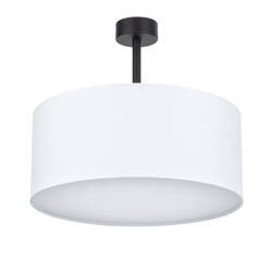 Nowoczesna lampa sufitowa 40cm biała RONDO 4243