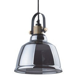 Lampa vintage AMALFI SMOKED I śr 20cm 9152