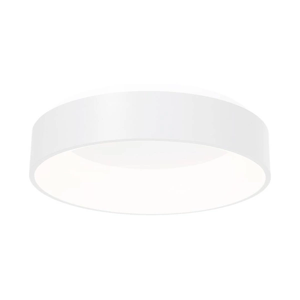 Biały plafon OHIO LED, śr 45cm 24W