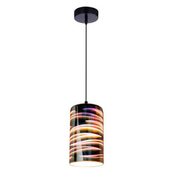 Lampa wisząca GALACTIC 31-56115 wielokolorowa z efektem 3D 1x60W E27