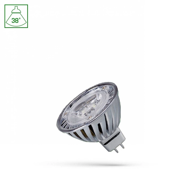 LED MR16 12V 3W=35W 3LED 38ST WW SPECTRUM!