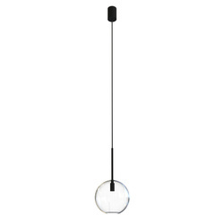 Lampa wisząca SPHERE S śr.15 cm G9 | czarny