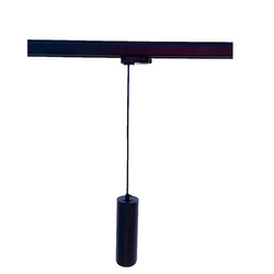 Lampa wisząca do szynoprzewodu Snow 1F, czarny, 1x50W GU10