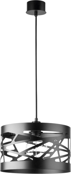 Lampa wisząca MODUŁ FREZ czarna 30cm