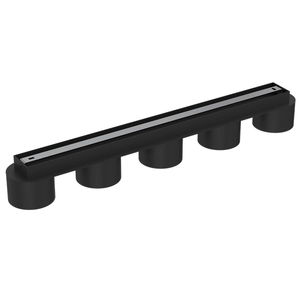 Lampa sufitowa DIXIE Black 5xGX53