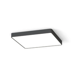 Plafon SOFT CEILING LED GRAPHITE 60cm 5xT8 | grafit 7530