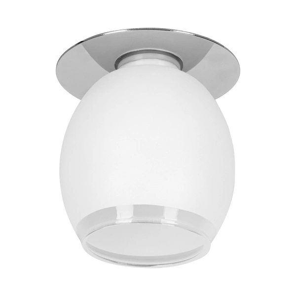 Lampa sufitowa Cristaldream w zestawie 1xG9 Max.28W Chromowany metal/białe szkło/przezroczyste szkło 5191001