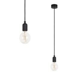 Lampa SILICONE BLACK 90cm czarny kabel 6404 6404