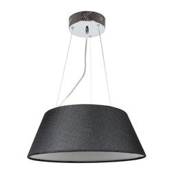 GUSTO LAMPA WISZĄCA OKRĄGŁY 40 19W LED CZARNY