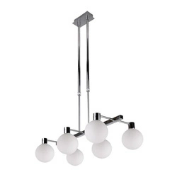 Lampa wisząca MALDUS, 36-01481, chrom/biały, 6x40W G9