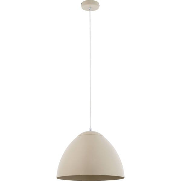 Lampa wisząca FARO 3245 1xE27 beżowa