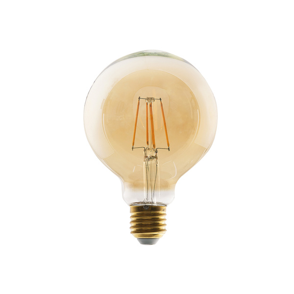 Żarówka LED VINTAGE E27 G95 6W barwa ciepła 2200K  10593