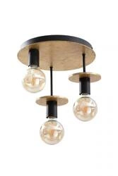 Lampa sufitowa 3xE27 SATURN GOLD