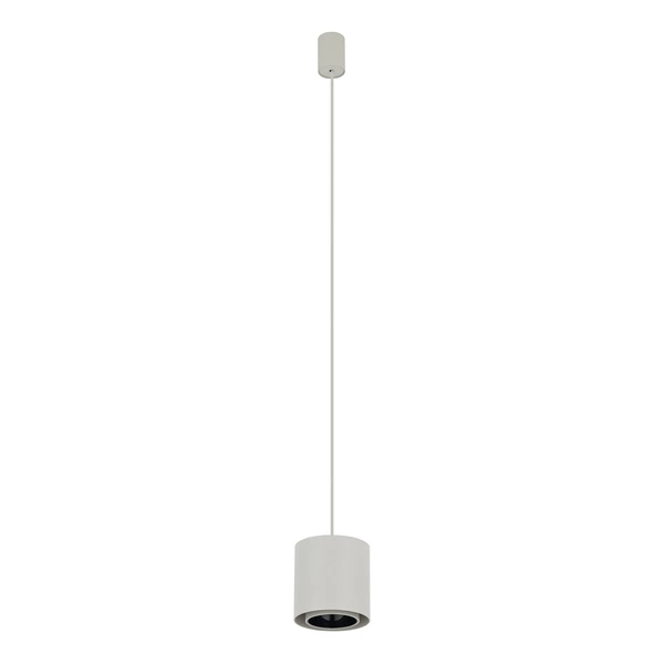 Lampa wisząca POINT DUO wys.130cm szer.13cm GU10 IP20 | Czarny - Silk gray 11513