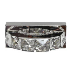 Kinkiet SHIPI 21-45256 chrom/transparentny 1x3W LED, barwa zimna 6500K