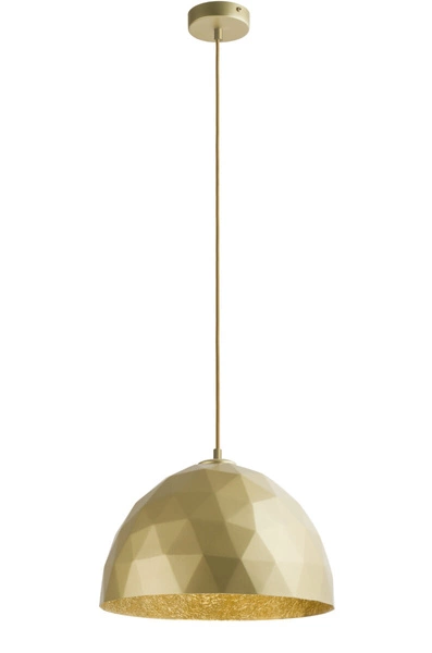 Lampa wisząca do salonu DIAMENT śr. 35cm E27 60W | złoty