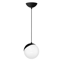 Lampa wisząca SFERA, MLP5739, czarny/biały, 1x40W E14