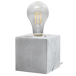 Lampa biurkowa ARIZ, SL.0683, beton, 1x60W E27