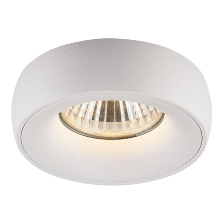 Lampa sufitowa podtynkowa reflektor MOONING SL GU10 śr. 8cm | biały