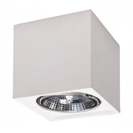 Plafon ceramiczny SEIDA SL.0580 biały 1xGU10/ES111